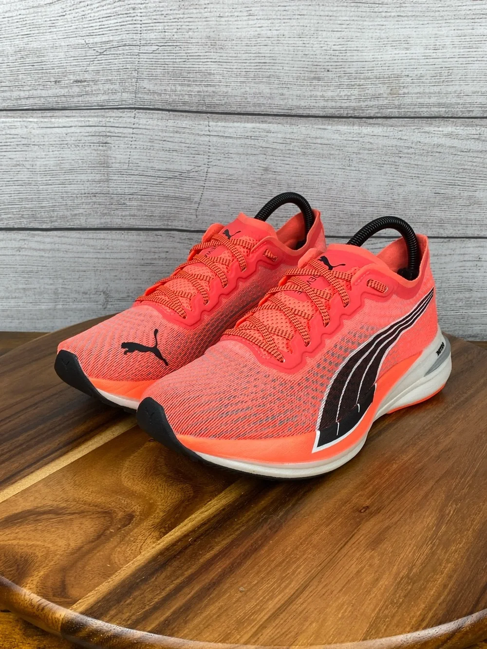 Puma Deviate Nitro Lava Blast Coral Running Shoes 194453-01 Women’s Size 8.5
